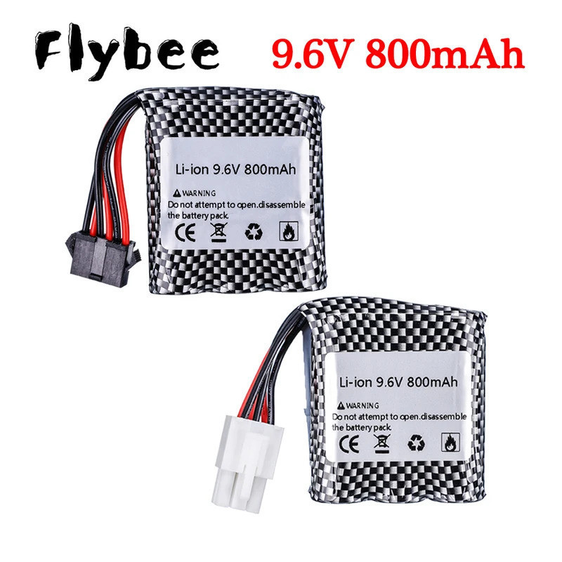 9.6v Li-ion แบตเตอรี่สําหรับ 9115 9116 S911 S912 RC รถบรรทุกอะไหล่อัพเกรด 9.6V 800mah แบตเตอรี่สําหร