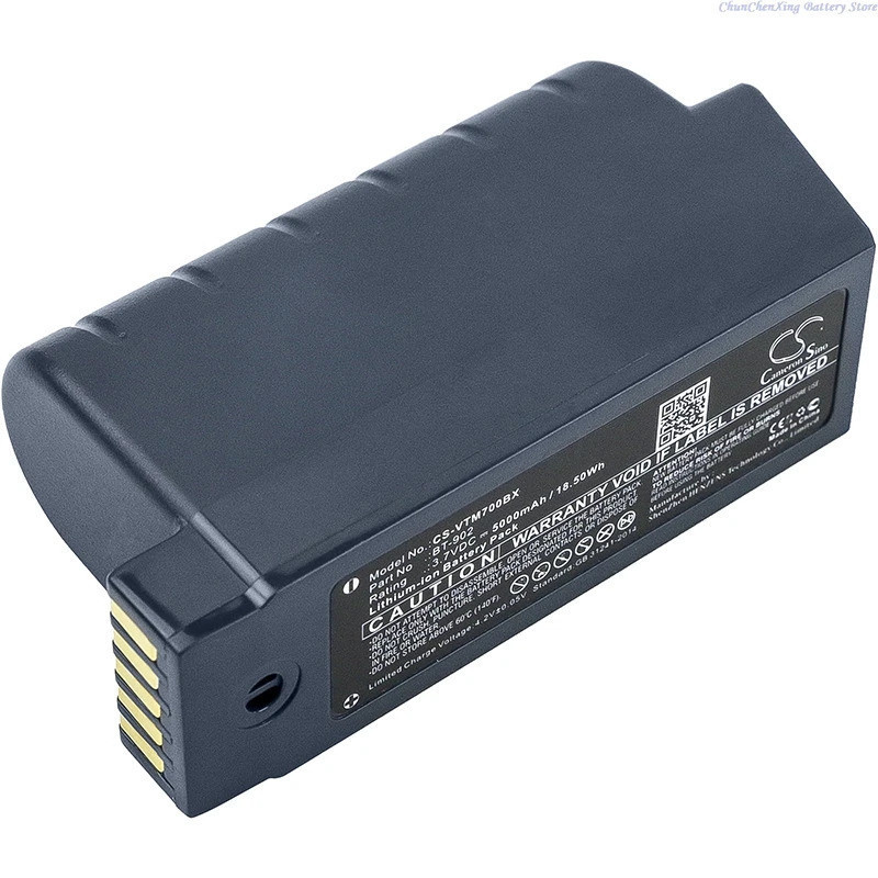 3.7V 5000mAh/6600mAh แบตเตอรี่ BT-902 สําหรับ Honeywell Voice A700x A700, สําหรับ Voollection Talkma