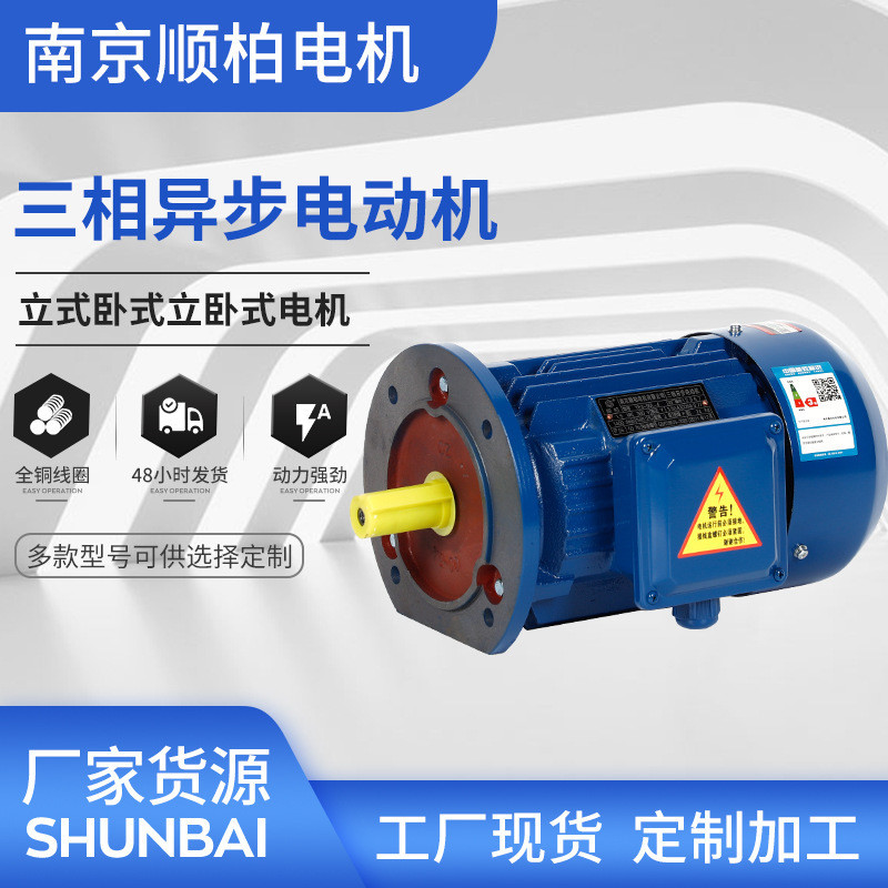 ระดับ 4 YE2 สามPhase Abnormal Step มอเตอร์ 380V มอเตอร์ขายส่ง 0.55kw-315KW GB มอเตอร์