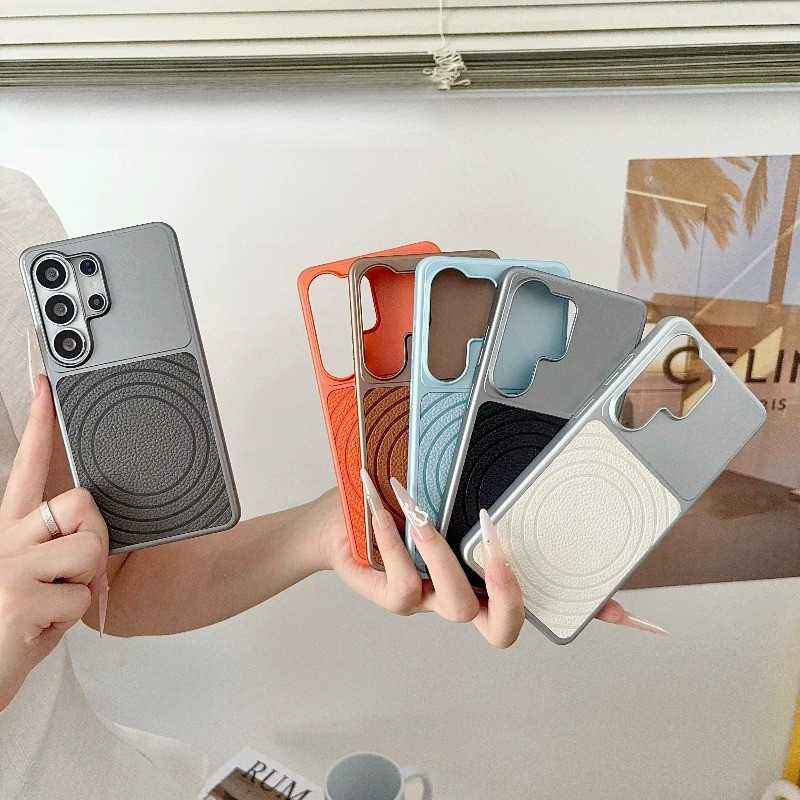 SAMSUNG หรูหราหยักแม่เหล็กสําหรับSamsung S26 S25 S24 S23