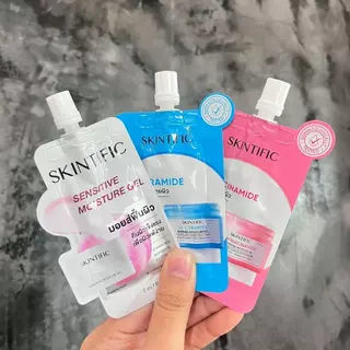 (ยกกล่อง 6 ซอง) SKINTIFIC Moisture สกินทิฟิค มอยส์เจอร์ไรเซอร์ 7g แบบซอง
