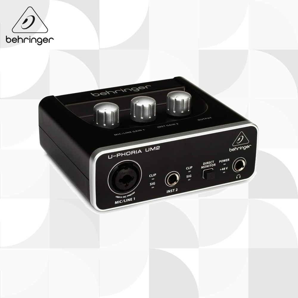 behringer UM2 USB Audio Interface อินเทอร์เฟซเสียง USB【ส่งตรงจากญี่ปุ่น】