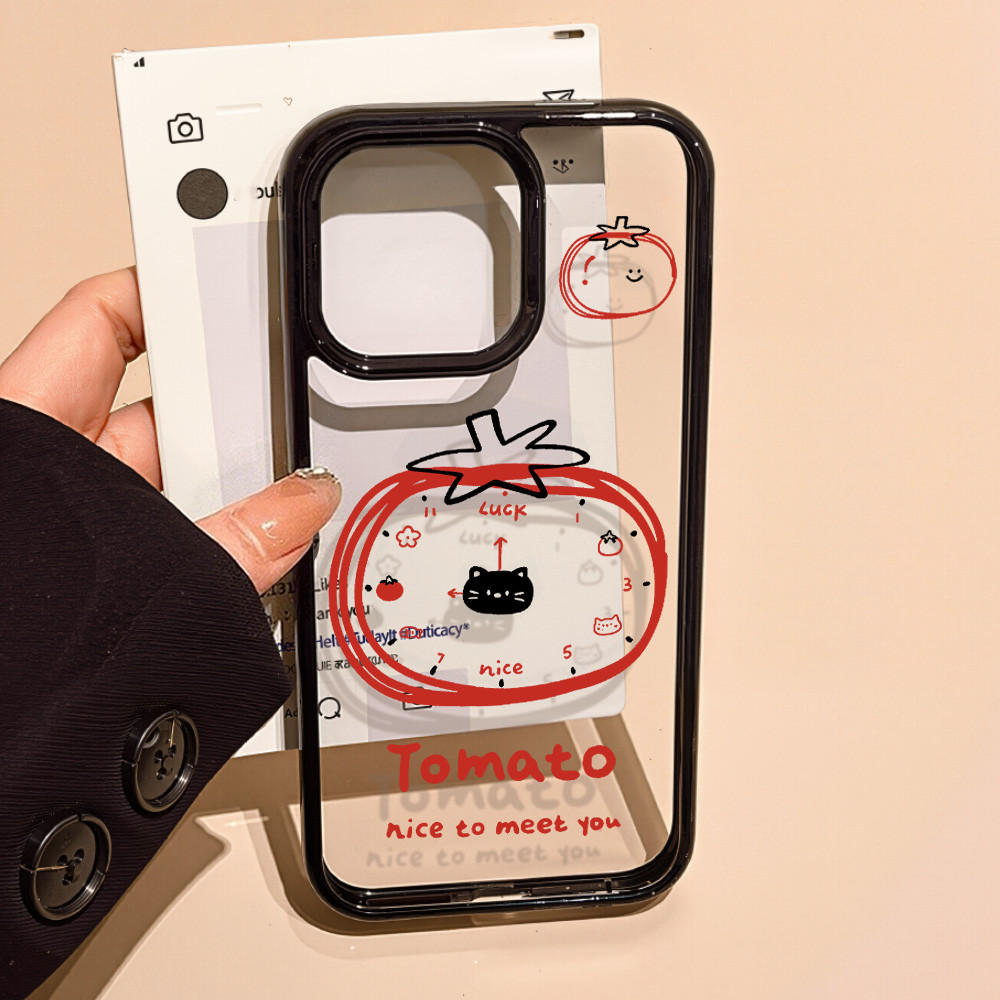 เคสโทรศัพท์ For iPhone 11 13 16 ProMax Case iPhone 13 14 15 17 ProMax 12 13 ProMax 13 12 Pro การ์ตูน น่ารัก ลูกแมว INS ราคา ถูกที่สุด ดีลบีเคเค แกลเลอรีภาพที่ 3