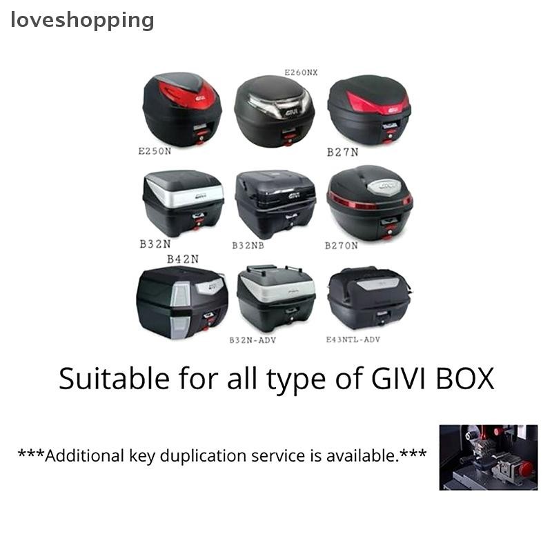 LOVE Universal ล็อคกระบอกรถจักรยานยนต์ด้านข้างกล่อง E21 ล็อคหัวล็อค E22 ด้านข้างกล่องเปลี่ยนล็อคพิเศ