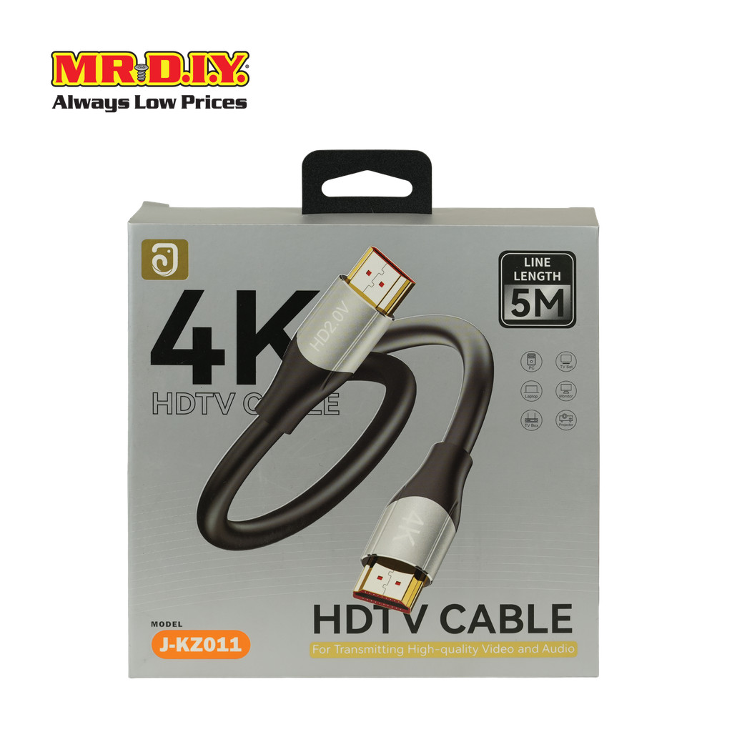 MR.D.I.Y. สาย HDMI 4K รุ่น J-KZ011 ความยาวสาย 5 เมตร