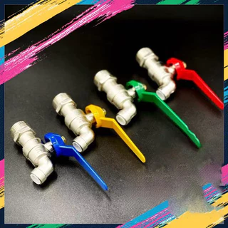 CF HOME Faucet ก๊อกน้ำเครื่องล้างจาน หลากสี 1/2" 4" (แฟนซี)12PCS