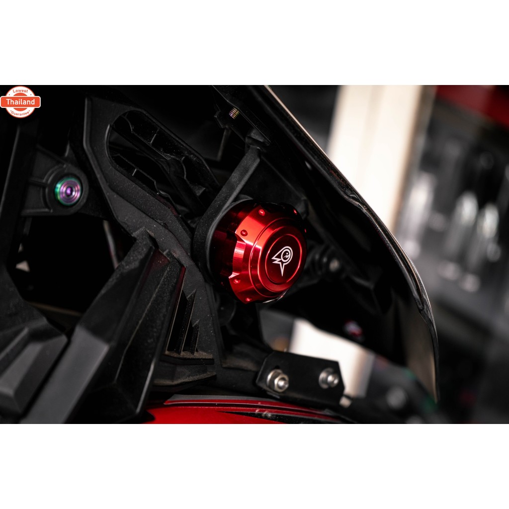 ฝาครอหมุดชิวหน้า ชิวหน้า Honda ADV150 / ADV160 / ADV350 ของ Piranha Thailand