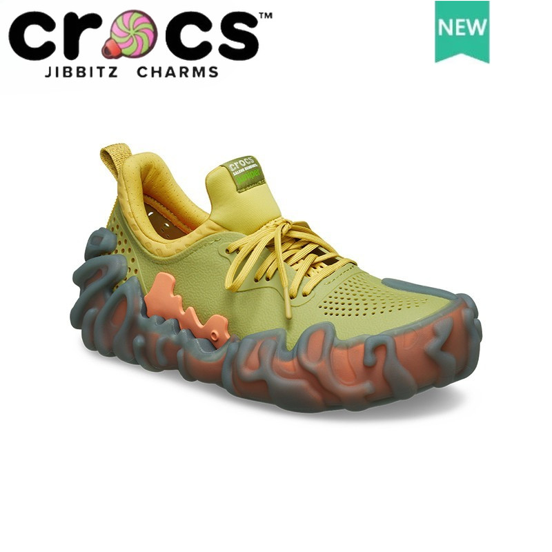 Crocs Salehe Bembury Juniper รองเท้าผ้าใบลายนิ้วมือ #208694