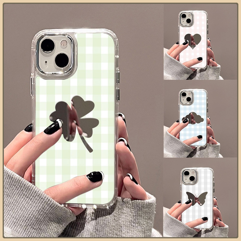 🔥Good🔥กระจกเงา มีกระจก เคสไอโฟน For iPhone 17 16 11 13 14 15 Pro Max 17Air 11 กระจกเงา มีกระจก เคสไอโฟน