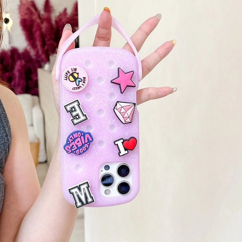 เคสซิลิโคน DIY สำหรับ iPhone 17 16 15 14 Pro Max 13 thumbnail 4