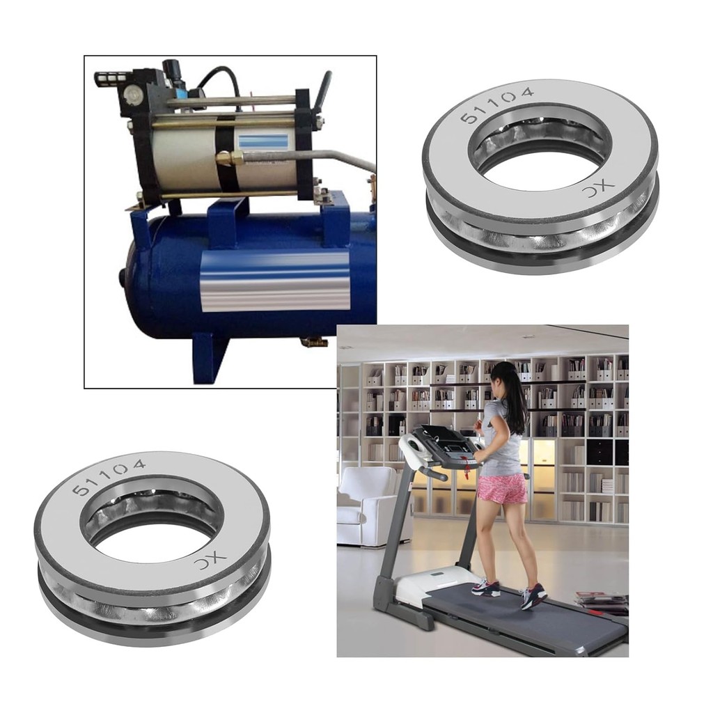 สร้างความคิด 5pcs 51104 Thrust Ball Bearing Axial Ball Thrust Bearing 3-in-1 20mm x 35mm x 10mm High