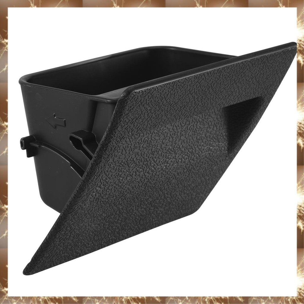 (OKB)ภายใน ABS สีดําฟิวส์กล่องเหรียญคอนเทนเนอร์ถาดเก็บเข้ากันได้กับ XV Crosstrek Forester Legacy