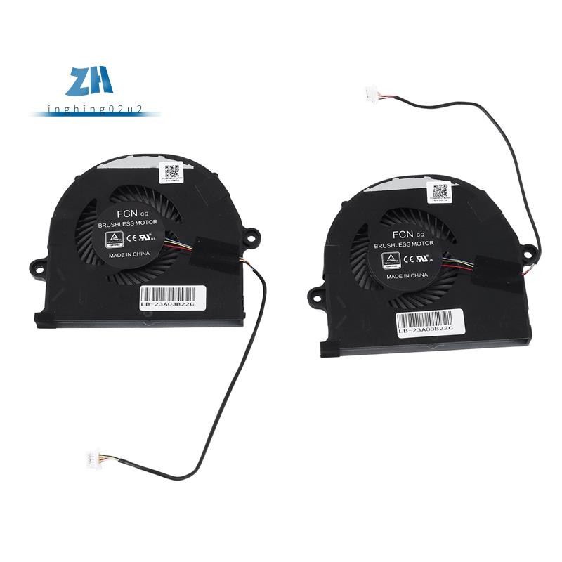 2 ชิ้น CPU + GPU พัดลมระบายความร้อนอะไหล่สําหรับ Strix GL503 GL503V GL503VD FX503VD FX503 5V