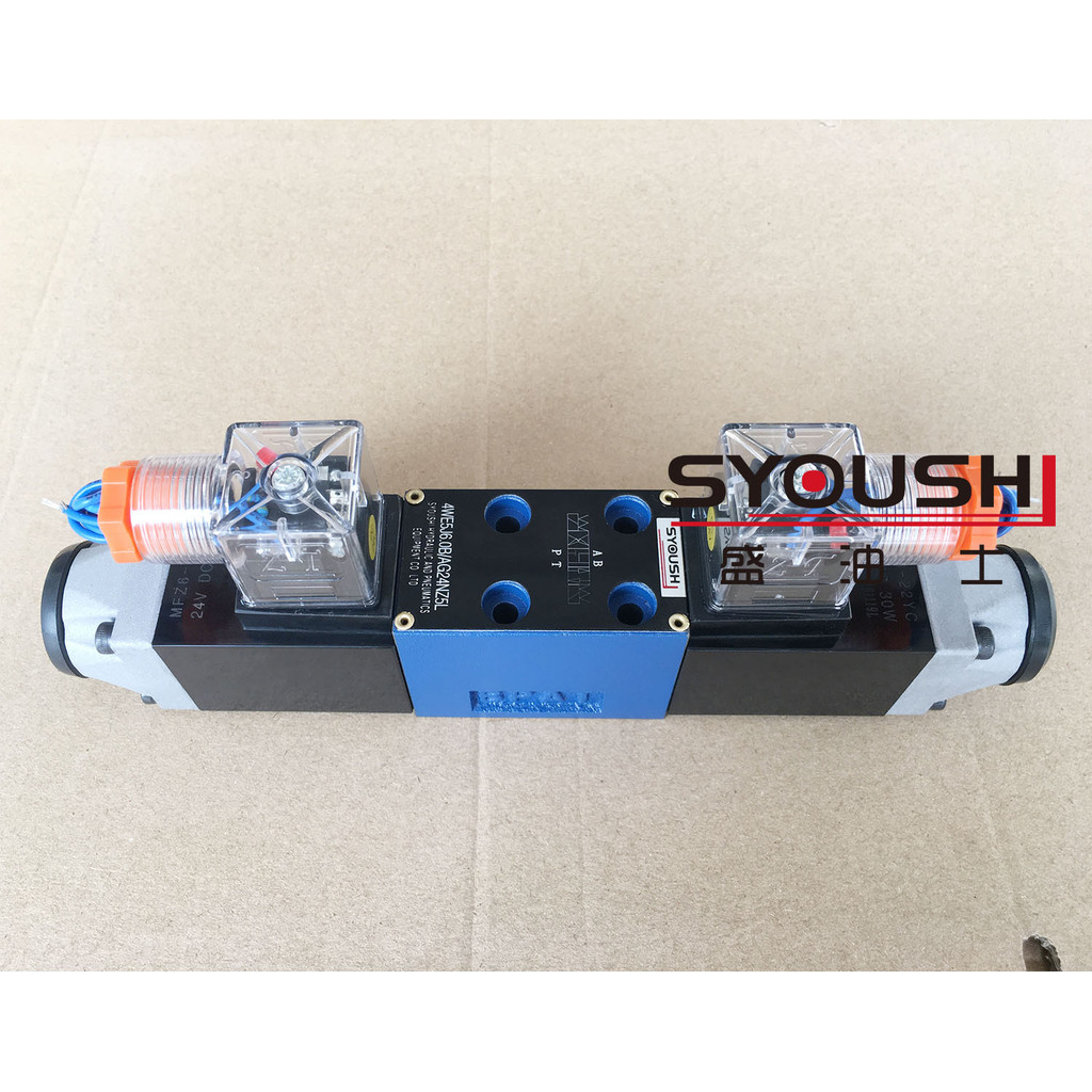 วาล์วถอยหลังโซลินอยด์ 4WE5J6.0/AG24NZ5L 4WE5J6.0/CG24N9Z5L วาล์วทิศทางพร้อมสต็อก