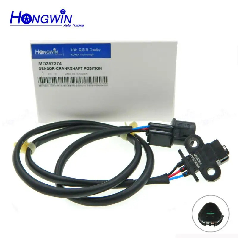 เซ็นเซอร์ตําแหน่งเพลาข้อเหวี่ยงใหม่สําหรับ 2001-2006 Mitsubishi Montero 3.5L 3.8L V6 MD357274 แพทยศา