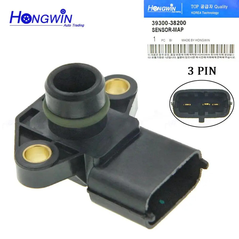 39300-38200 Manifold Absolute Pressure MAP Sensor สําหรับ Hyundai Sonata Kia Optima Rio Rondo Sedona