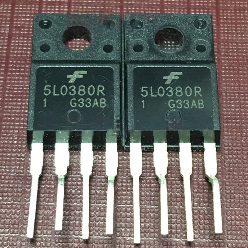 ((1 ชิ้น) ชิ้นส่วนอิเล็กทรอนิกส์ 5L0380R KA5L0380R Ready Stock MOS Field Effect Tube TO-220F