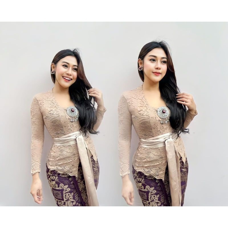 Balines Kubaru Kebaya | แขนยาวลูกไม้ Kebaya