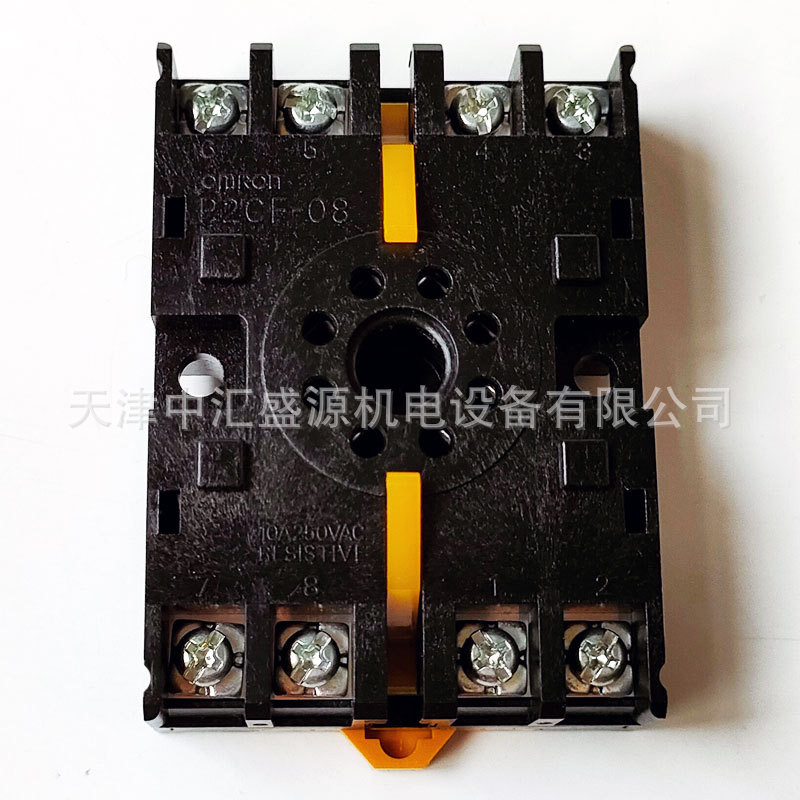 Omron/Omron P2CF-08 ฐานรีเลย์ H3CR-A ฐานยึดรางไกด์ P2CF-08