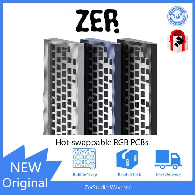 ZerStudio Waves60 คีย์บอร์ดแบบกลไกอลูมิเนียม HHKB Kit