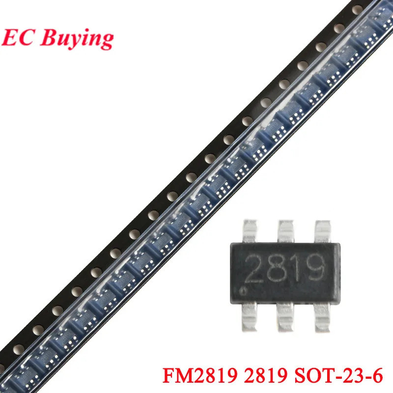 20 ชิ้น/1 ชิ้น FM2819 2819 SOT23 SOT-23-6 LED ORE Light Miners โคมไฟควบคุมชิป IC ใหม่เดิม
