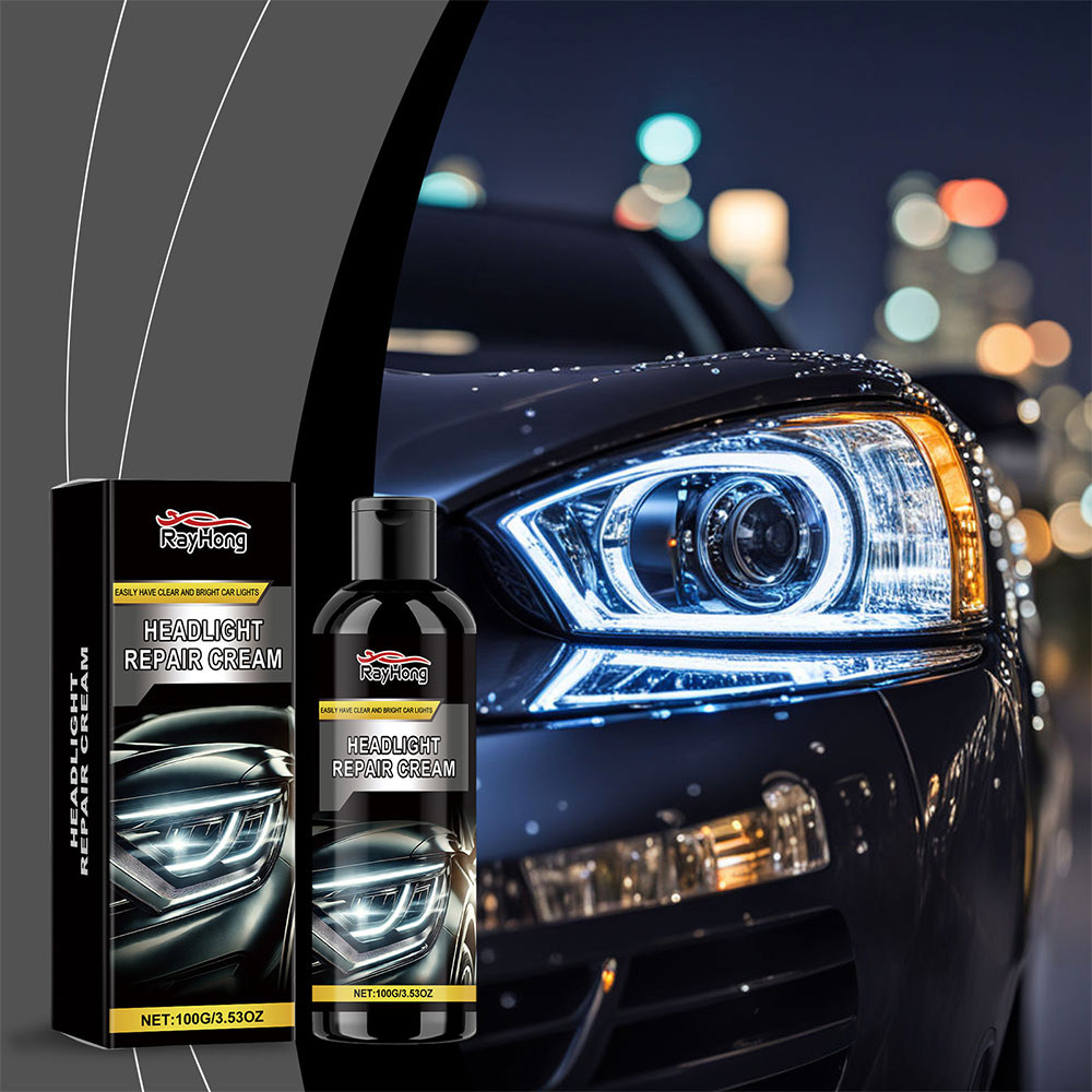 RAYHONG Automotive Headlight Renovation Cream 100g