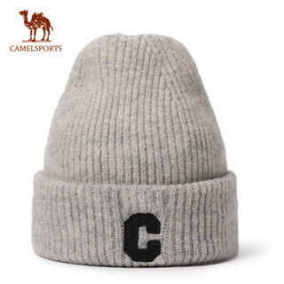 หมวกถักสองชั้นจากขนสัตว์ อุ่นสบายสำหรับฤดูใบไม้ร่วงและฤดูหนา…