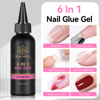 【Local】BORN PRETTY 100g เล็บเจล 6 IN 1 ฐานยางกึ่งถาวร ขนาดใหญ่