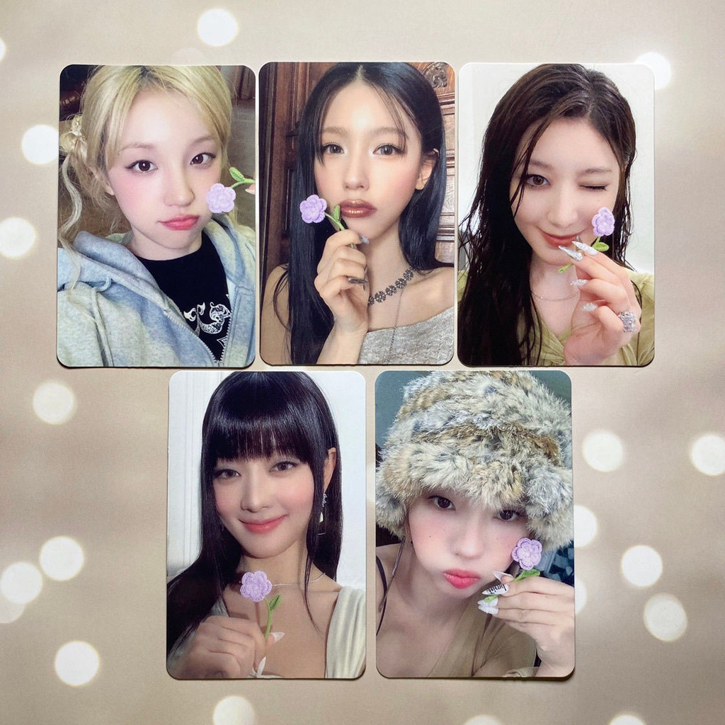 Gidle Girl Doll Photocard ตุ๊กตาแท้ mini8 อัลบั้ม pb รุ่น ms1.0 Niqi Face Juan ปัดรูปถ่าย