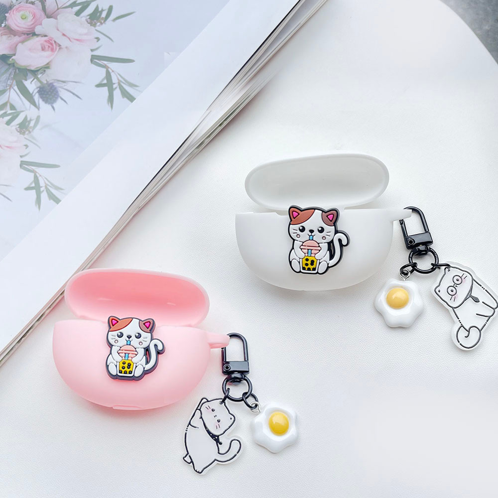 การ์ตูนหูฟังสําหรับ Apple Air Pods Pro 3 / pro2 /air pods4 /airpod3 airpod2 ซิลิโคนกันกระแทกสําหรับ 