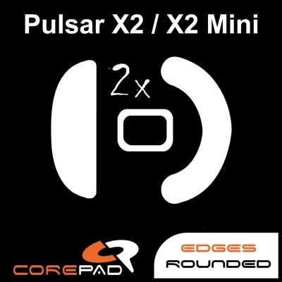 Nuclear Corepad Pulsar Xlite X2X3V2V3V4CLF01 ZywOo Paste Fluoroon สติกเกอร์เท้า