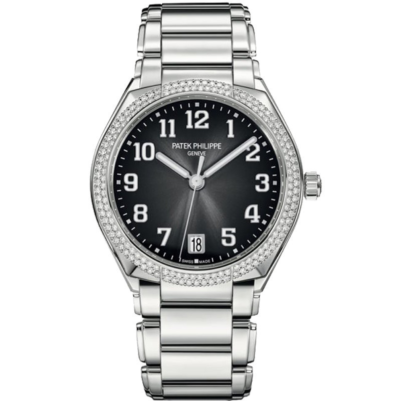 Patek Philippe Philippe TWENTY~4 Steel Diamond Automatic Mechanical Luxury Watch Female 7300