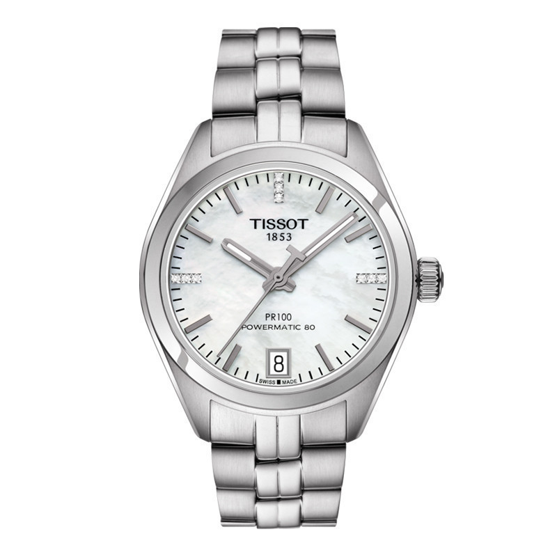 TISSOT (TISSOT) PR100 Ladies Mechanical Watch T101.207.11.116.010 สวิตเซอร์แลนด์