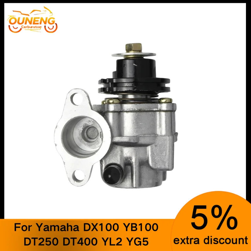 สําหรับ Yamaha DX100 YB100 DT250 DT400 YL2 YG5 รถจักรยานยนต์ปั๊มน้ํามัน Assy