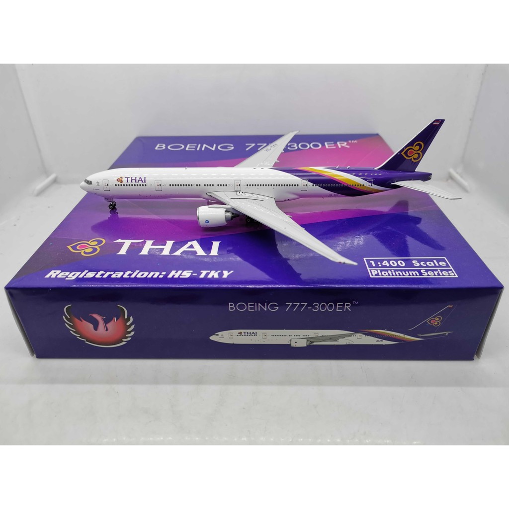 Pheonix 11517 1: 400 Thai Air B777-300ER HS-TKY โมเดลเครื่องบินโลหะผสม