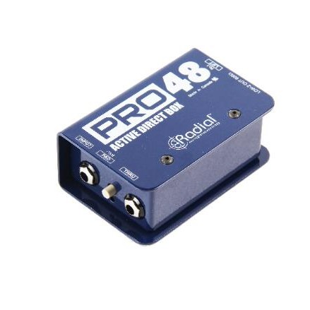 Canada Radial J48/stereoPRO48 PROV2 JDI Active Series คีย์บอร์ดกีตาร์ DI Box