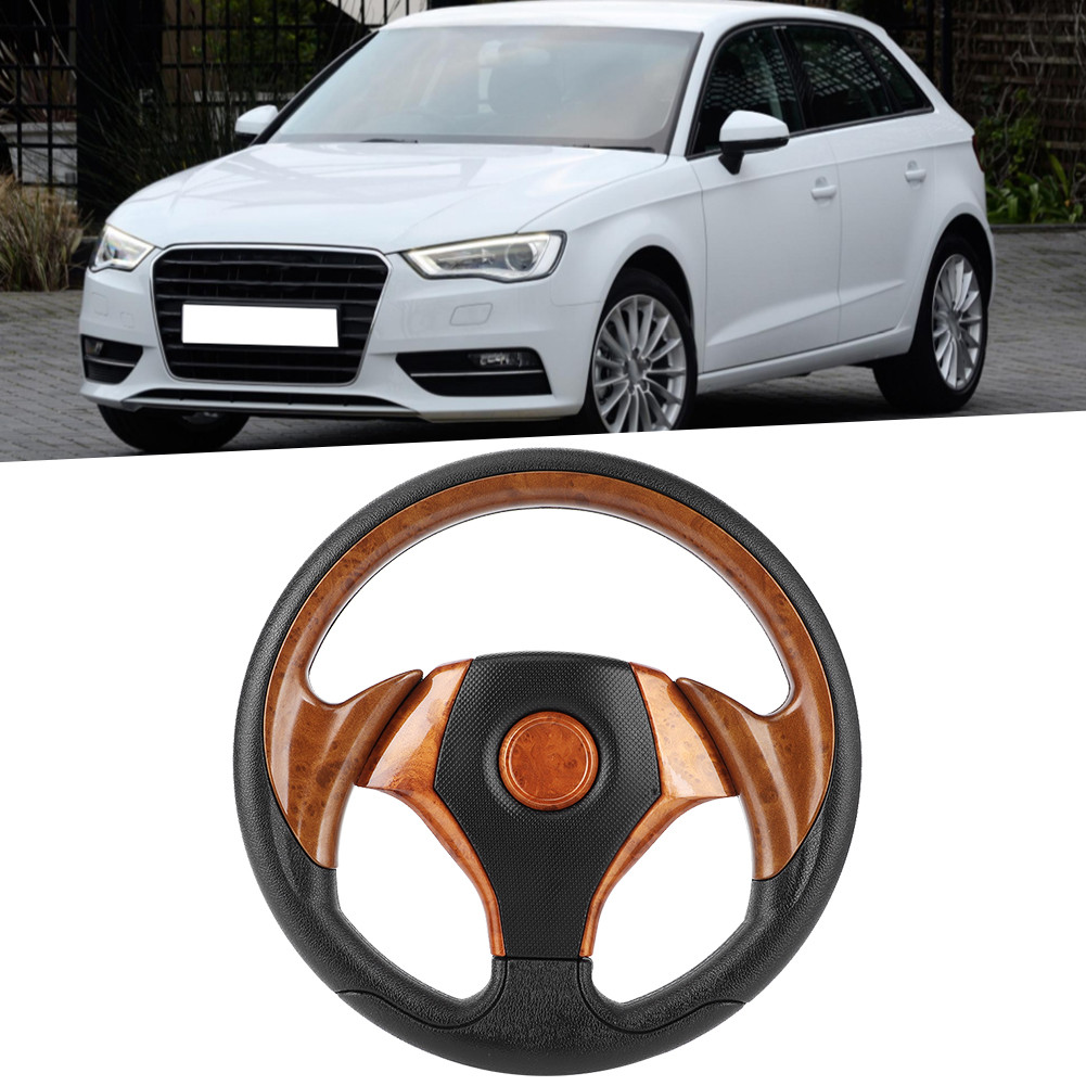 Shopp1-vn 320 มม.พวงมาลัยสากล 6 Bolt ประเภทเลียนแบบรถแข่งรถยนต์ดัดแปลง