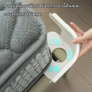 4ชิ้น ชุดที่มองไม่เห็นแผ่นเตียงผู้ใ ลี่ยนพอดีที่นอนทั้งหมดขนาด ปลอดภัยติดตั้งง่ายผ้าปูที่นอนมุมกระชับคลิป