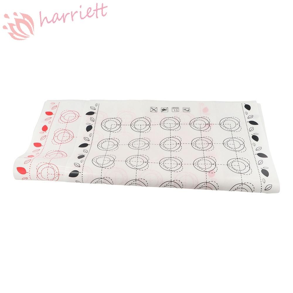 HARRIETT คุกกี้แผ่นแป้งกลิ้งไม่ติดซิลิโคน Home Kitchen Pastry Sheet