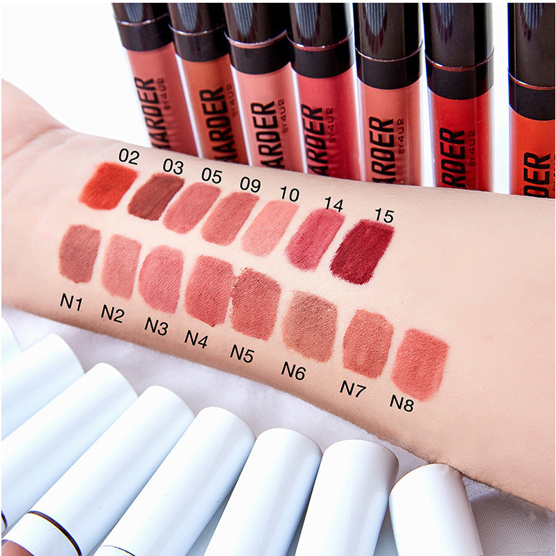 Leak Picking Area Thailand 4u2 Lip Glaze Non-Fading Matte Whitening Non-Easy to Stick Cup ไม่มีปิดผน