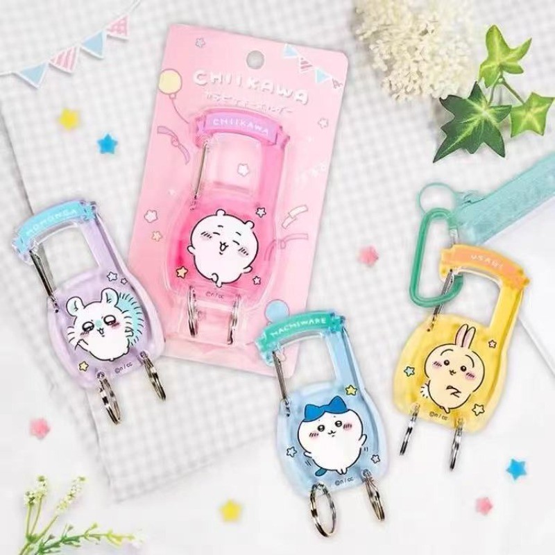 Chiikawa Key Ring Uzachi Bag จี้หัวเข็มขัดของขวัญปีนเขา Jiikawa
