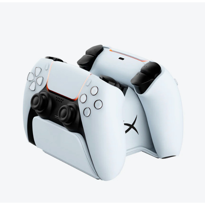 สถานีชาร์จคอนโทรลเลอร์สําหรับเล่นเกม HyperX ChargePlay Duo สําหรับ PS5 - 51P68AA / ฐานถ่วงน้ําหนักสํ