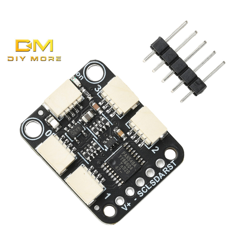 DIYMORE Pca9546 4-Channel I2C Multiplexer เข้ากันได้กับอินเทอร์เฟซ Stemma Qt/Qwiic