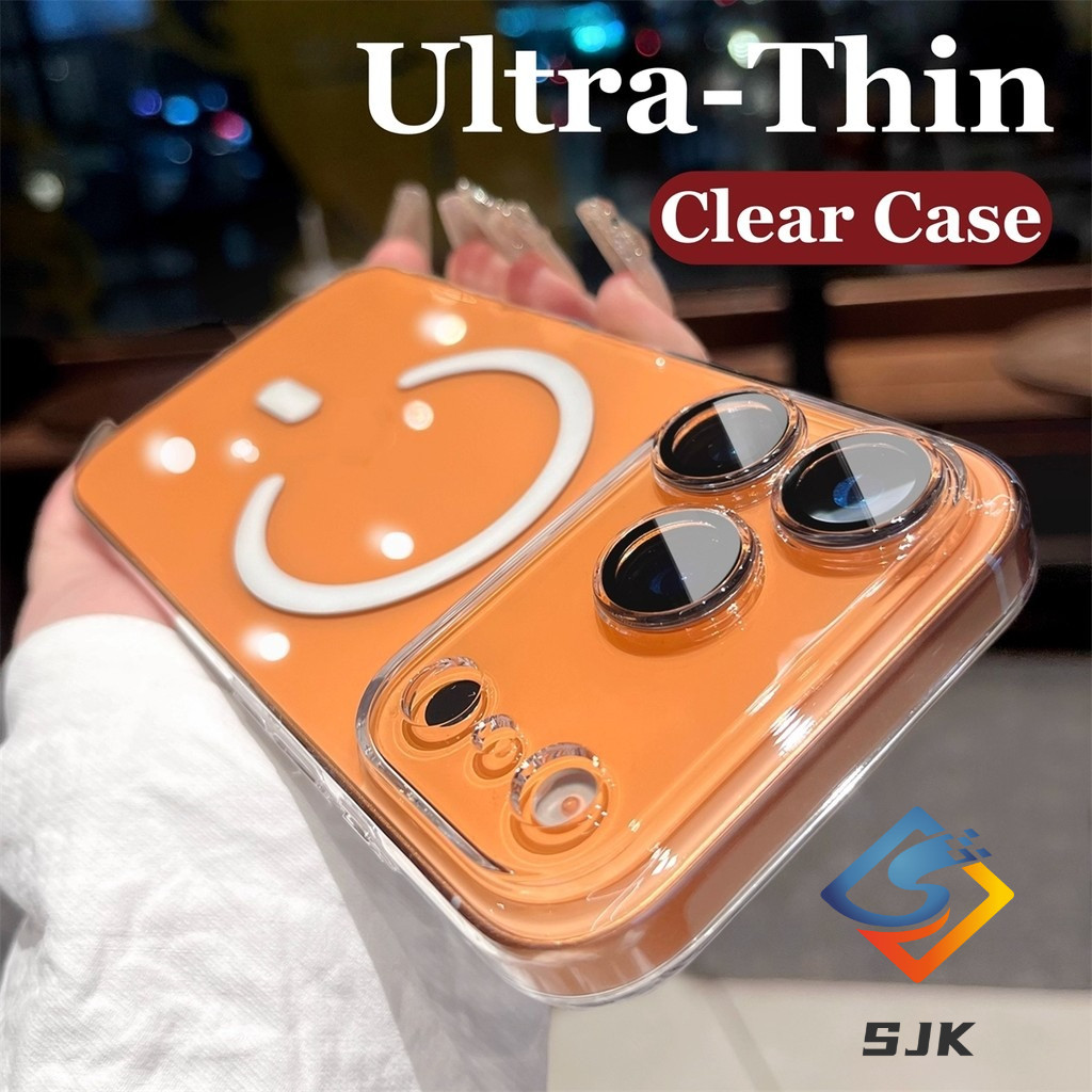 ใหม่ 17 Series Ultra- Thin Clearเคสโทรศัพท์สําหรับIPhone 17 Pro Max 17Air 12 13 14 15 16 Pro Max Plusโปร่งใสPc Hardปลอกคลุมทั้งหมดAnti-สีเหลืองกรณี
