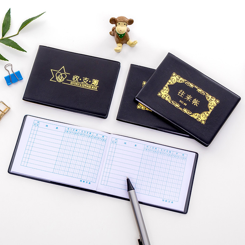 3 เล่ม Pack รายได้ Expenditure Thin Small Income Expenditure Book Incoming Account Book หนังสือกลั่น