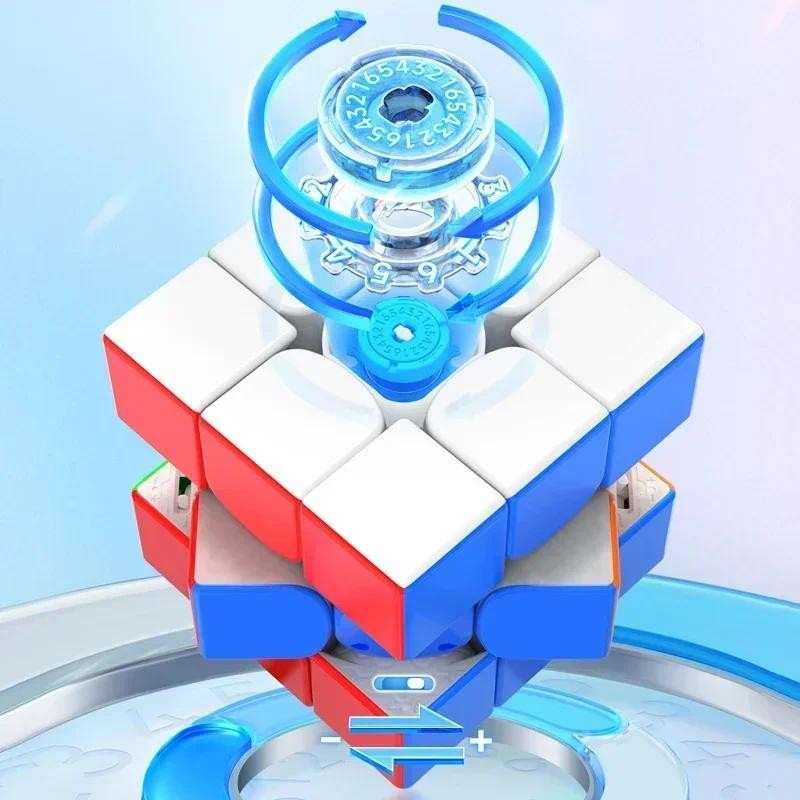ใหม่ GAN12 Ui Maglev UV 3x3 Ai สมาร์ท Maglev Magnetic Magic Cube 3x3x3 Professional GANCUBE ความเร็ว