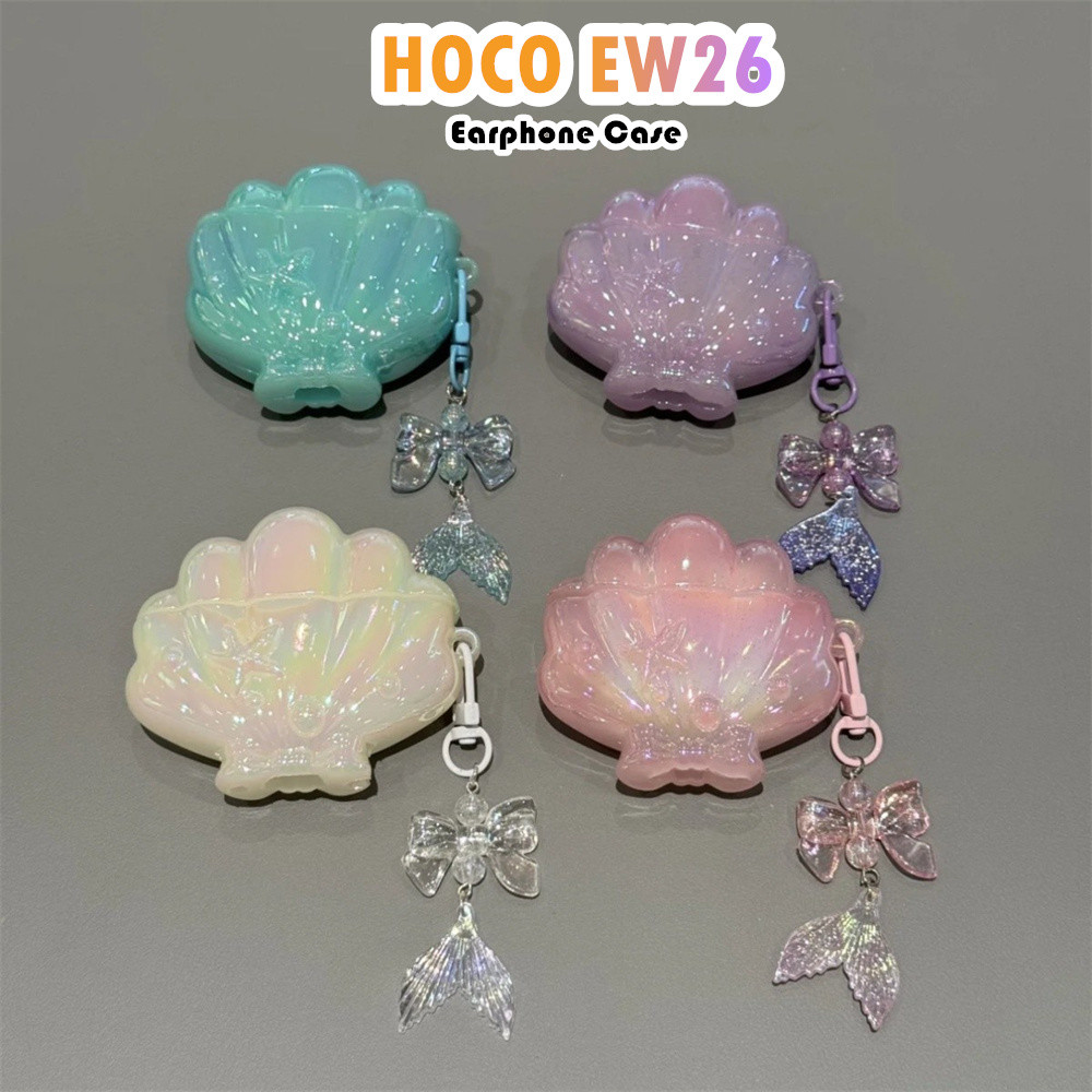 READY STOCK!นําไปใช้กับ HOCO EW26 เคส Case เคสหูฟัง เปลือกสีเรียบ ซิลิโคนนุ่ม เคส เคสหูฟัง NO.1