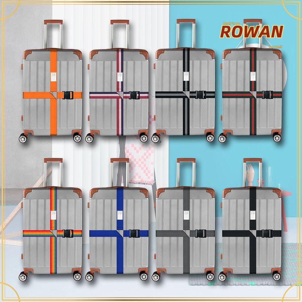 Rowans สายเข็มขัดรัดกระเป๋าเดินทาง ปรับได้