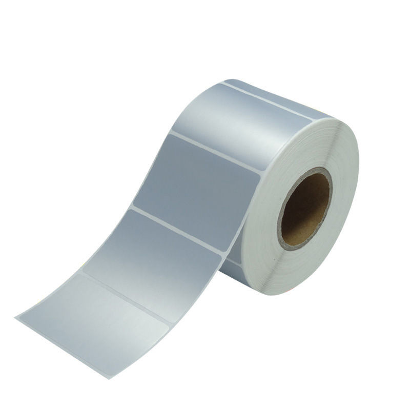 Asian Silver Label Sticker Printing Color Matte Silver Waterproof Glue Printing Paper ***20250924