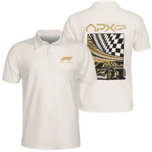 F1 The Movie Polo T Shirt Sulam Mercedes AMG F1 Racing Team Sauber Motorsport Turbo Baju Tee POLO Sh